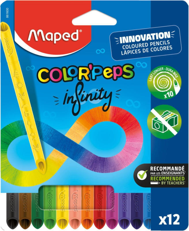 Maped Цветни моливи 12 цвята