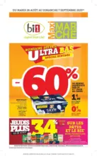 Maximarché QUINZAINE DES PRIX ULTRA BAS : SPÉCIAL RENTRÉE - au 07.09.2025