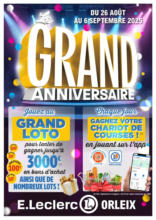 ANNIVERSAIRE ORLEIX