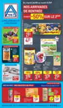 Aldi Nos arrivages de rentrée - au 01.09.2025