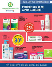 Prospectus Rentrée