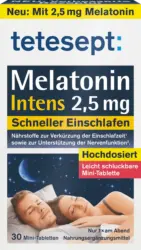 tetesept Melatonin Intens Mini Tabletten 30 St