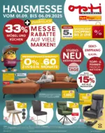 Opti-Wohnwelt Hausmesse - bis 06.09.2025