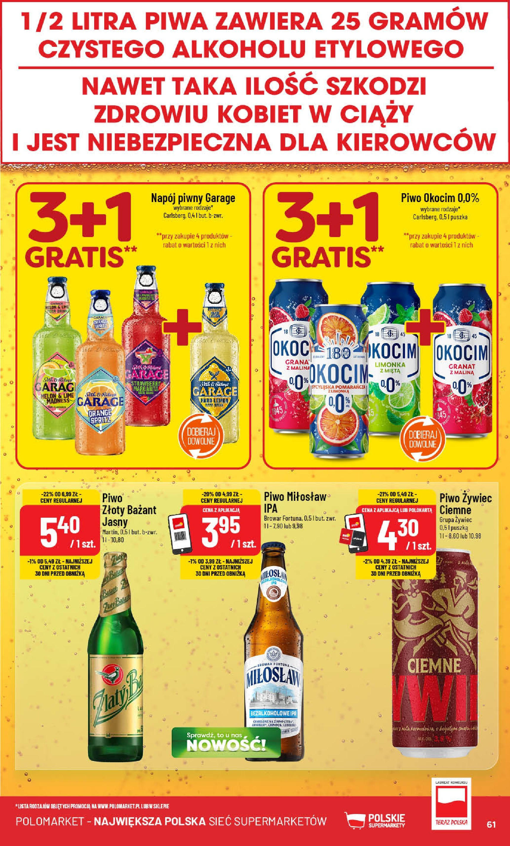 POLOmarket gazetka od jutra (27.08.2025) | Nowa PDF | Strona: 61 | Produkty: Limonka, Malina, Mięta, Piwo POLOmarket gazetka od jutra (27.08.2025) - Nowa PDF | Strona: 61 | Produkty: Limonka, Malina, Mięta, Piwo