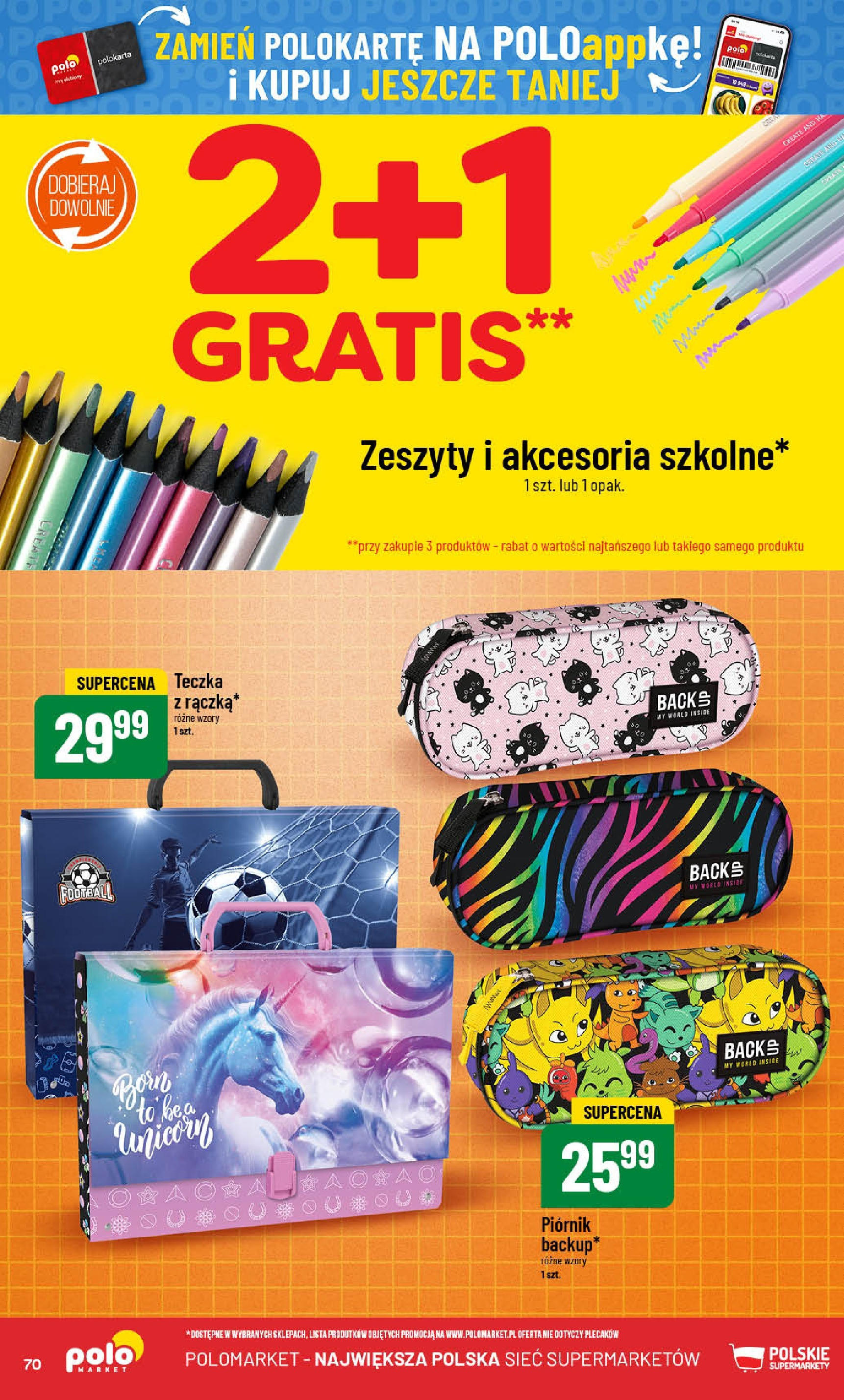 POLOmarket gazetka od jutra (27.08.2025) | Nowa PDF | Strona: 70 POLOmarket gazetka od jutra (27.08.2025) - Nowa PDF | Strona: 70