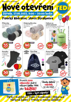 Náhled letáku TEDi leták od 27.08.2025