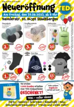 TEDi Discount TEDi Neueröffnung in Stadtbergen - bis 31.08.2025