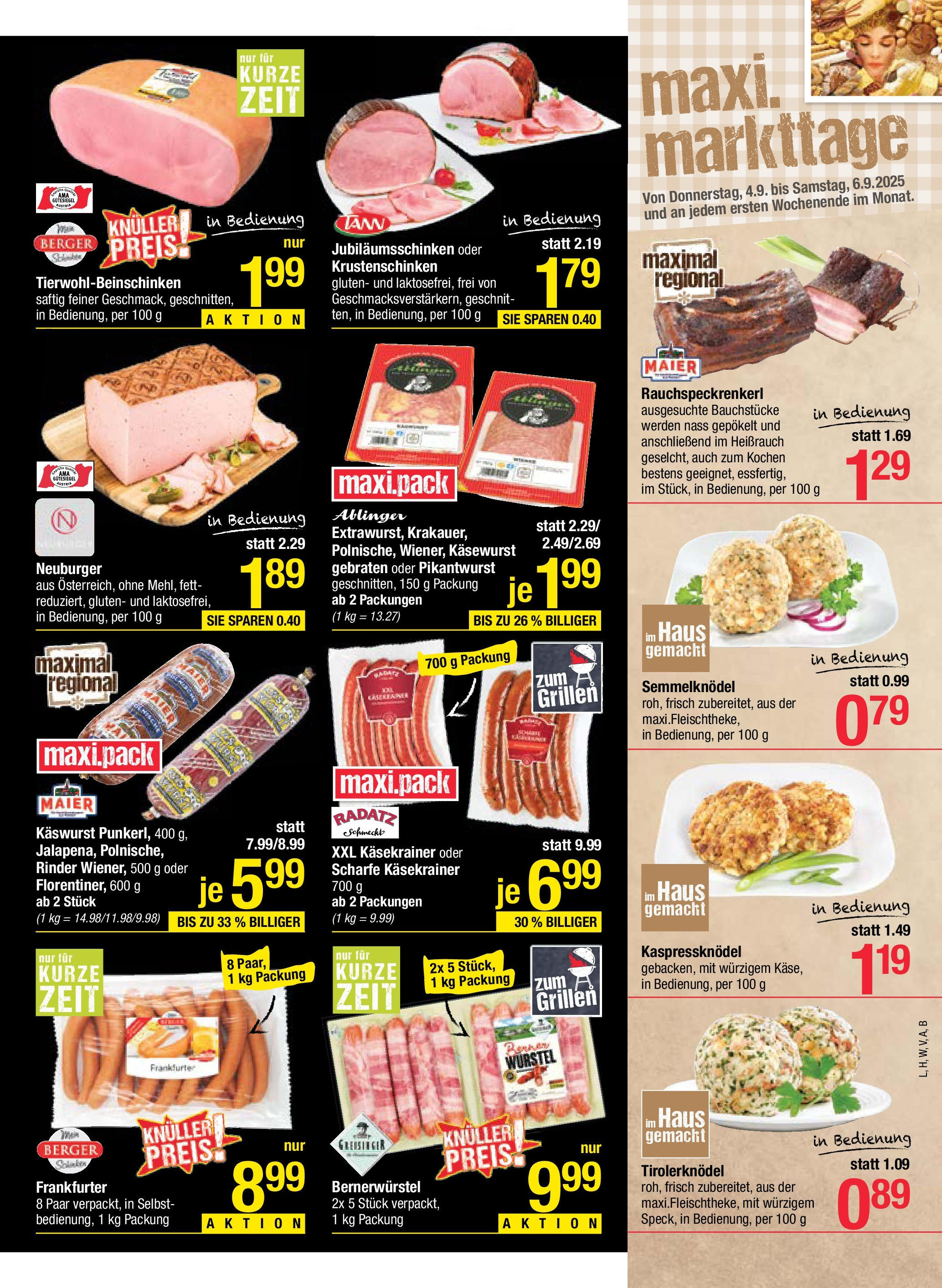 Maximarkt Haid, Linz (01.09.2025) || Aktuelle Angebote | Seite: 5 Maximarkt Haid, Linz von 01.09.2025 - Aktuelle Angebote | Seite: 5
