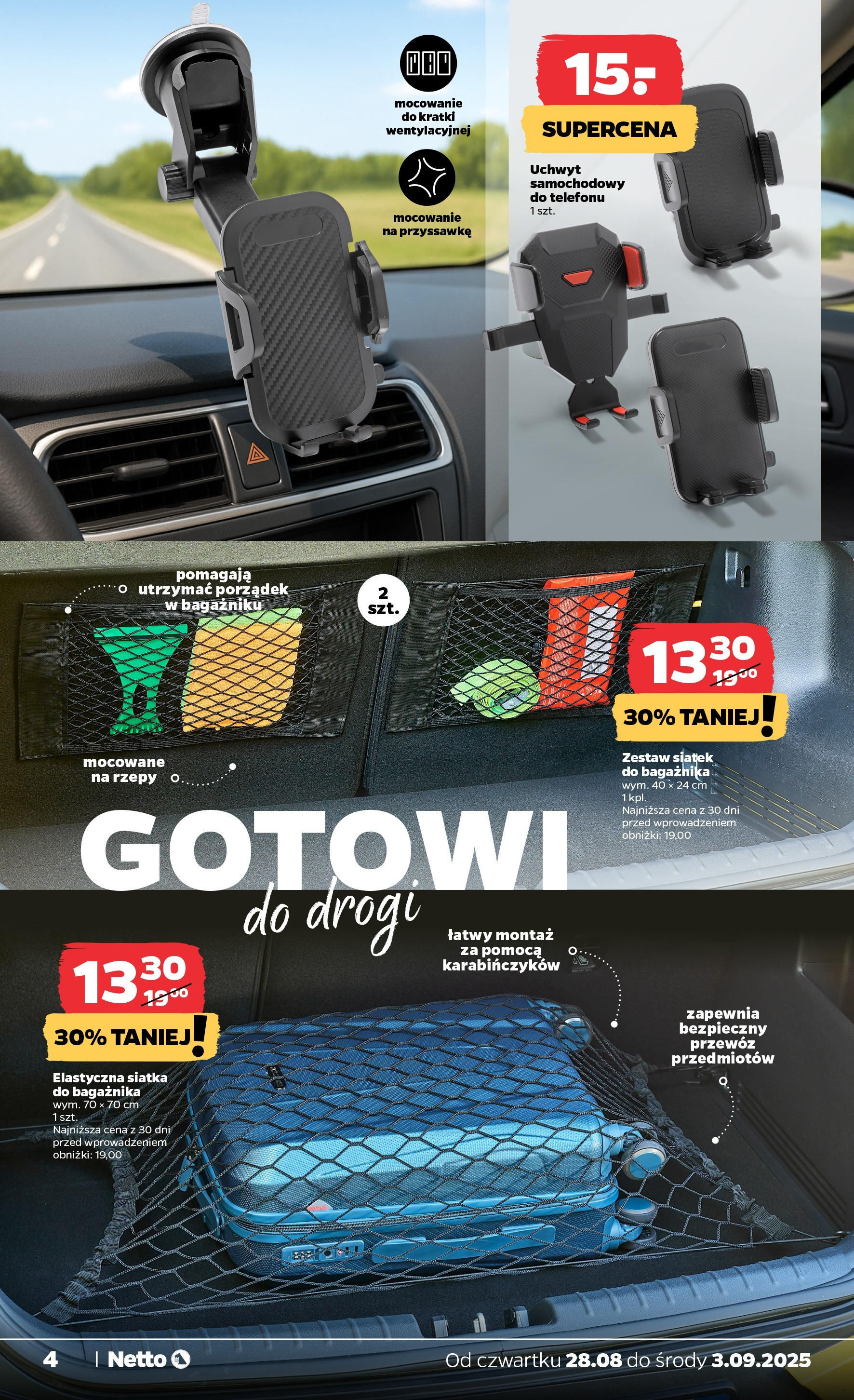 Netto gazetka - Spożywcza od 28.08.2025 | Promocje | Strona: 28 | Produkty: Siatka Netto gazetka - Spożywcza od 28.08.2025 - Aktualne promocje | Strona: 28 | Produkty: Siatka