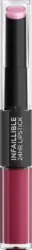 L'ORÉAL PARiS Lippenstift Infaillible 2-Step 216 Relentless Rose