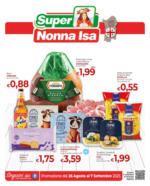 Nonna Isa Promozione dal 26 agosto al 7 settembre - al 07.09.2025