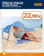 BricoPiù Tenda da spiaggia - al 31.08.2025