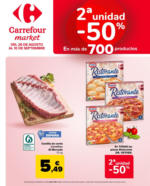 Carrefour Market 2ªunidad -50% En más de 700 productos - hasta el 10.09.2025