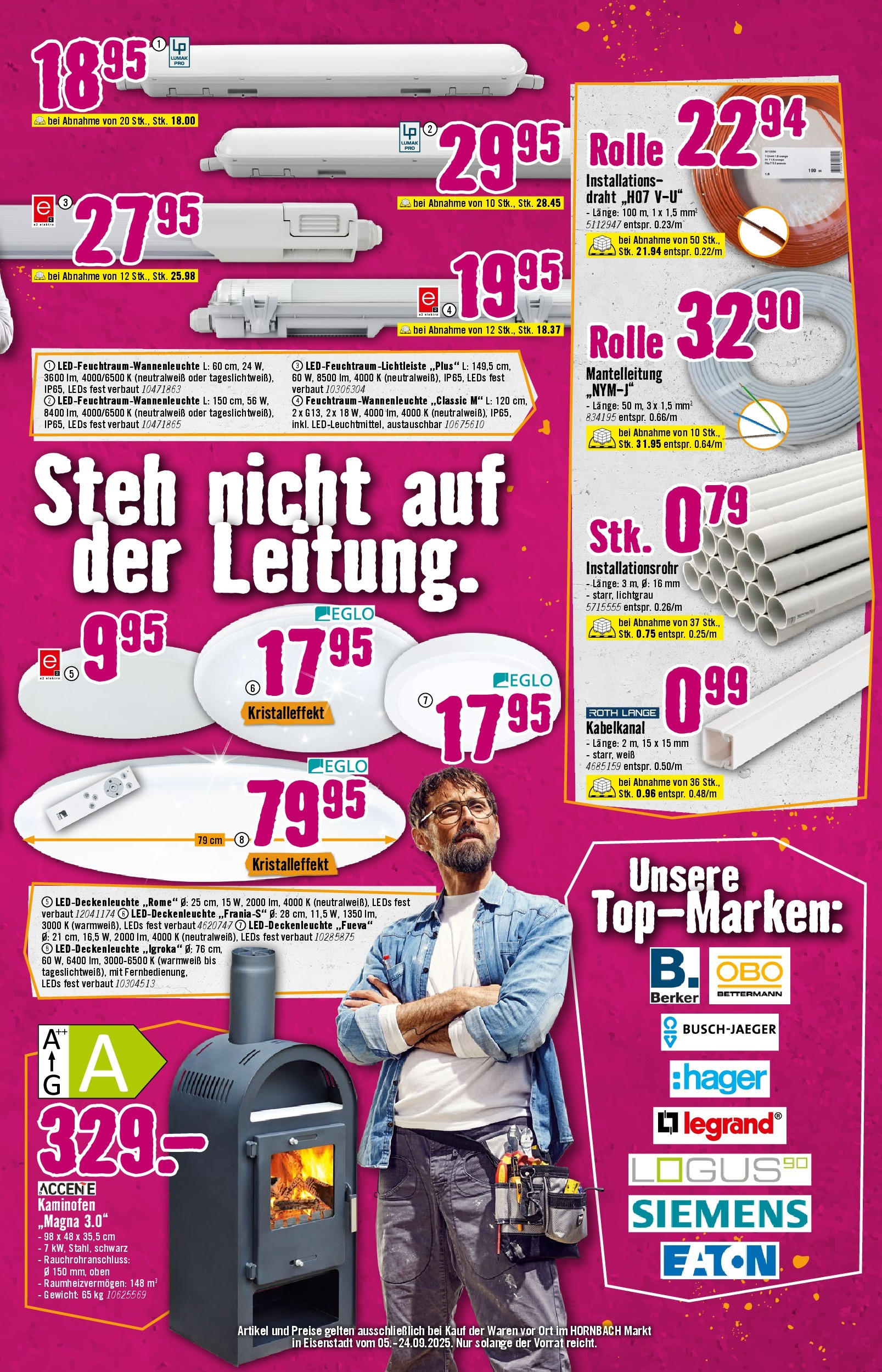 Hornbach Flugblatt (05.09.2025) || Aktuelle Angebote | Seite: 7 | Produkte: Gewicht Hornbach Flugblatt von 05.09.2025 - Aktuelle Angebote | Seite: 7 | Produkte: Gewicht
