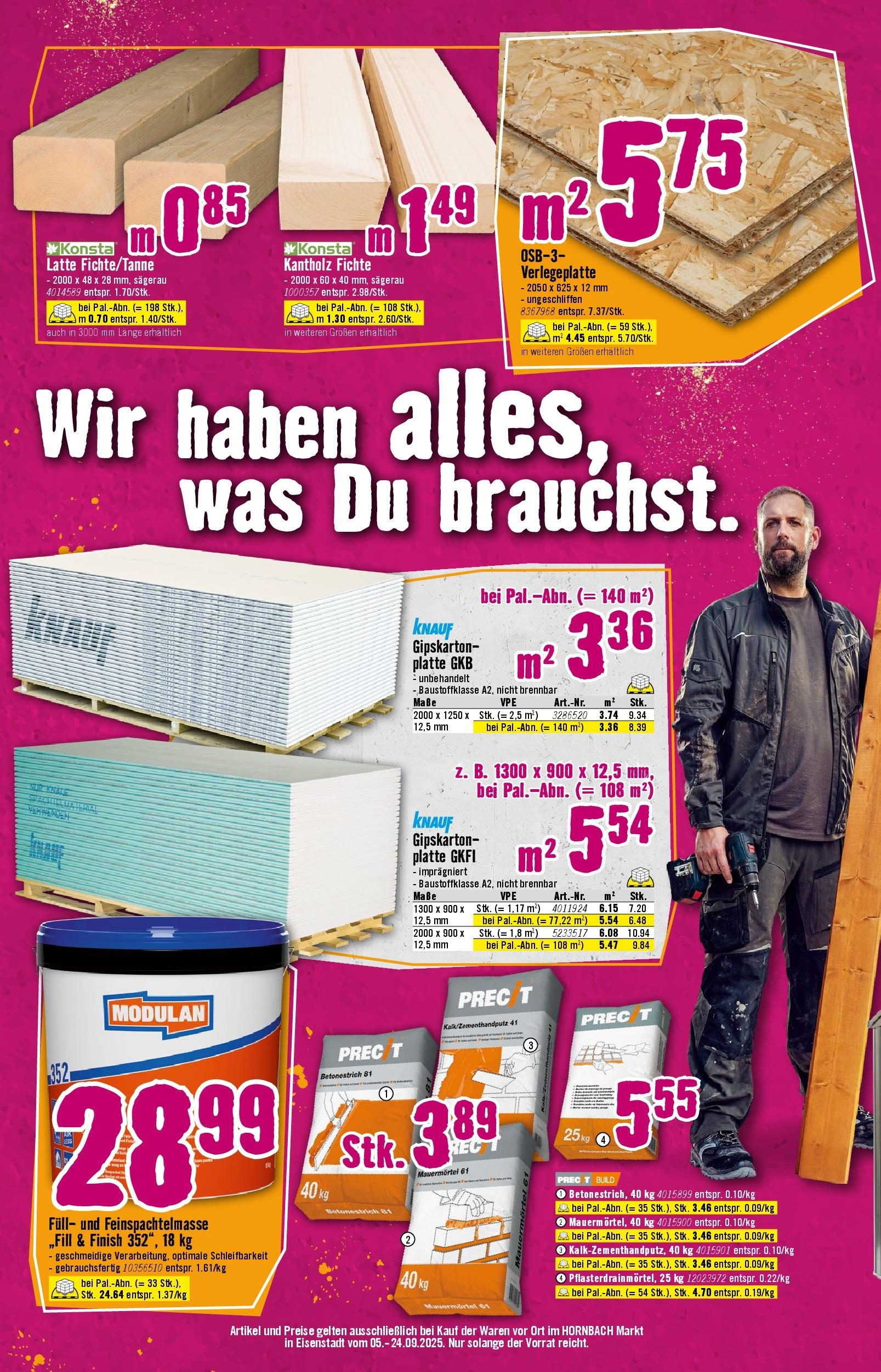 Hornbach Flugblatt (05.09.2025) || Aktuelle Angebote | Seite: 10 Hornbach Flugblatt von 05.09.2025 - Aktuelle Angebote | Seite: 10