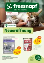 Fressnapf Fressnapf: Neueröffnung - bis 06.09.2025
