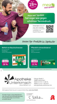 Entdecke - mea Apotheke: Top Angebote im September! ab 31.08.2025 gültig