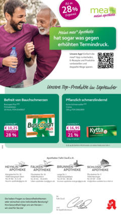Entdecke - mea Apotheke: Top Angebote im September! ab 31.08.2025 gültig