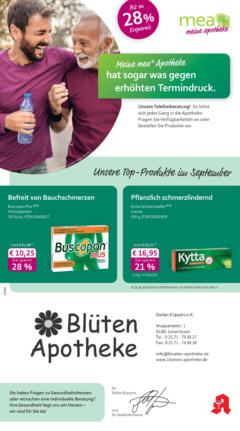 Entdecke - mea Apotheke: Top Angebote im September! ab 31.08.2025 gültig