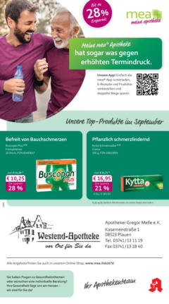 Entdecke - mea Apotheke: Top Angebote im September! ab 31.08.2025 gültig