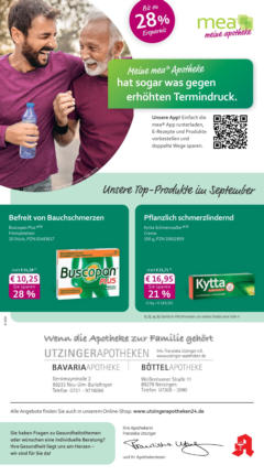 Entdecke - mea Apotheke: Top Angebote im September! ab 31.08.2025 gültig