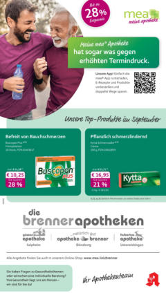 Entdecke - mea Apotheke: Top Angebote im September! ab 31.08.2025 gültig