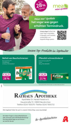 Entdecke - mea Apotheke: Top Angebote im September! ab 31.08.2025 gültig
