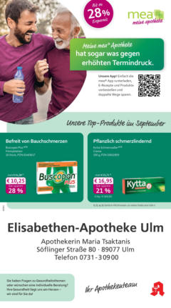 Entdecke - mea Apotheke: Top Angebote im September! ab 31.08.2025 gültig