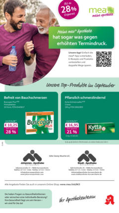Entdecke - mea Apotheke: Top Angebote im September! gültig ab dem 31.08.2025
