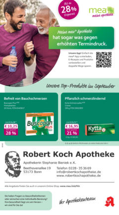 Entdecke - mea Apotheke: Top Angebote im September! ab 31.08.2025 gültig
