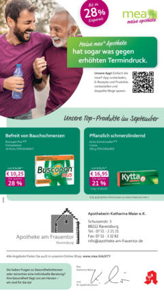 Entdecke - mea Apotheke: Top Angebote im September! ab 31.08.2025 gültig