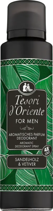 Tesori d'Oriente Deospray Men Sandelholz & Vetiver