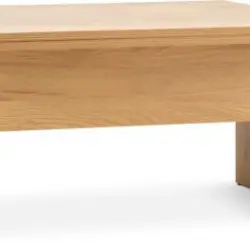 JYSK Măsuță cafea VARDE 80/160 blat pliabil stejar cald