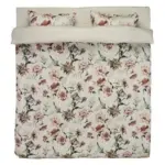 JYSK JYSK Lenjerie pat+cearșaf satinată ESTHER 200x220 natur