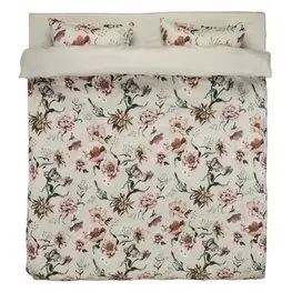 JYSK Lenjerie pat+cearșaf satinată ESTHER 200x220 natur