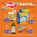 Mersì Rientro conveniente - al 09.09.2025