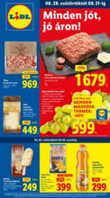 Lidl újság érvényessége 2025.09.03-ig