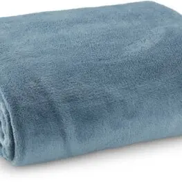 JYSK Pătură fleece DRAGEHODE 140x200 albastră