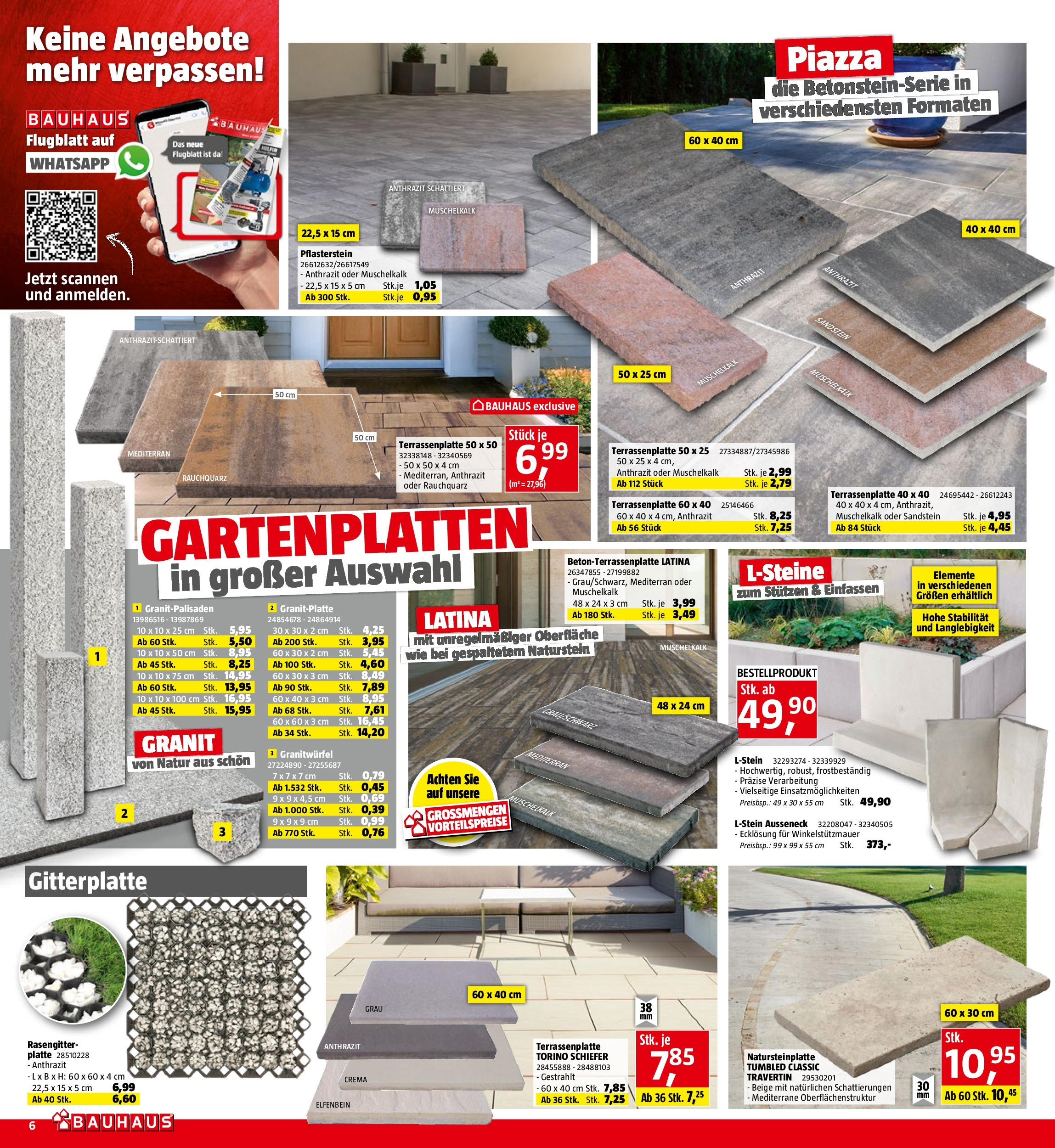 Bauhaus Prospekt aktuell (02.09.2025) || Aktuelle Angebote | Seite: 6 Bauhaus Prospekt aktuell von 02.09.2025 - Aktuelle Angebote | Seite: 6