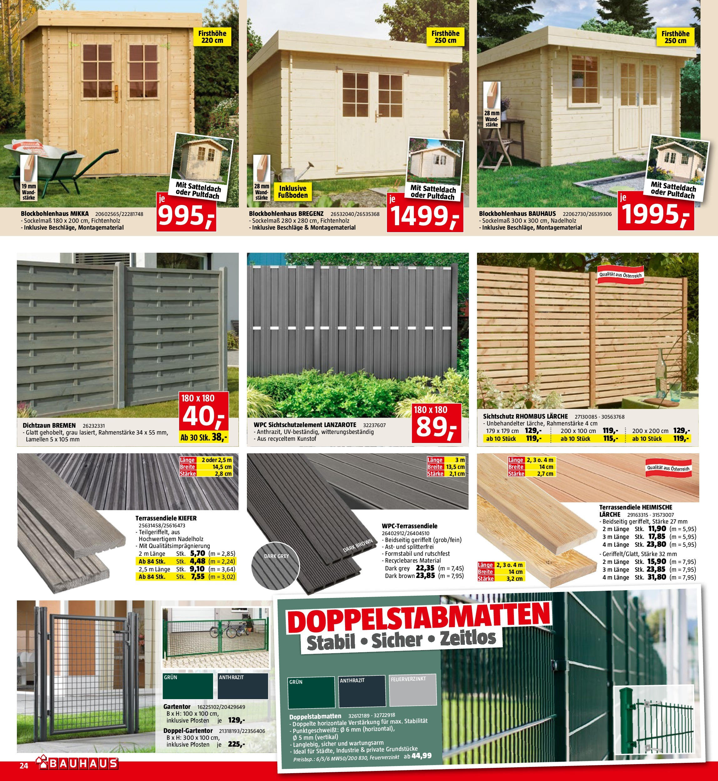 Bauhaus Prospekt aktuell (02.09.2025) || Aktuelle Angebote | Seite: 24 Bauhaus Prospekt aktuell von 02.09.2025 - Aktuelle Angebote | Seite: 24