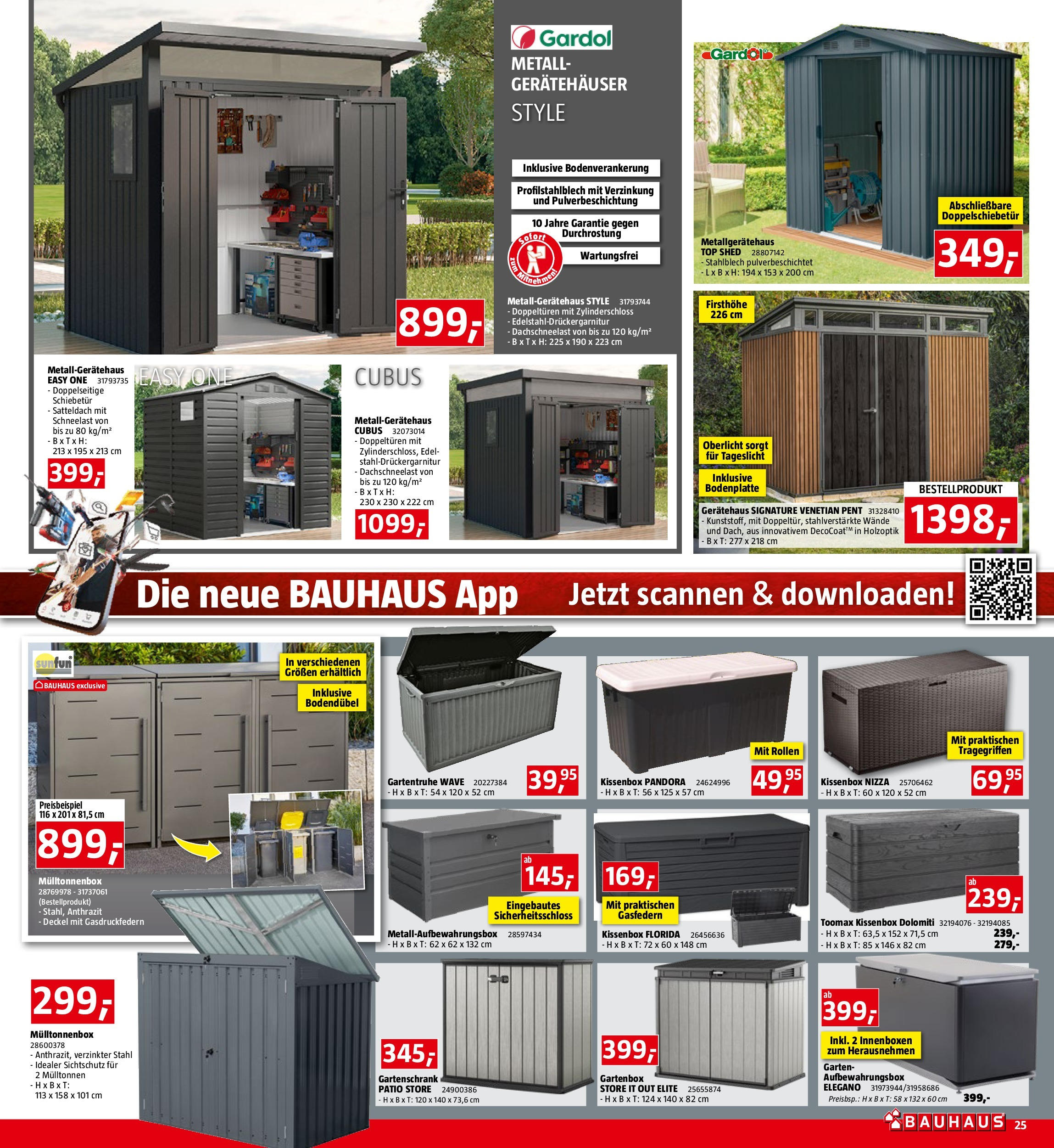 Bauhaus Prospekt aktuell (02.09.2025) || Aktuelle Angebote | Seite: 25 Bauhaus Prospekt aktuell von 02.09.2025 - Aktuelle Angebote | Seite: 25