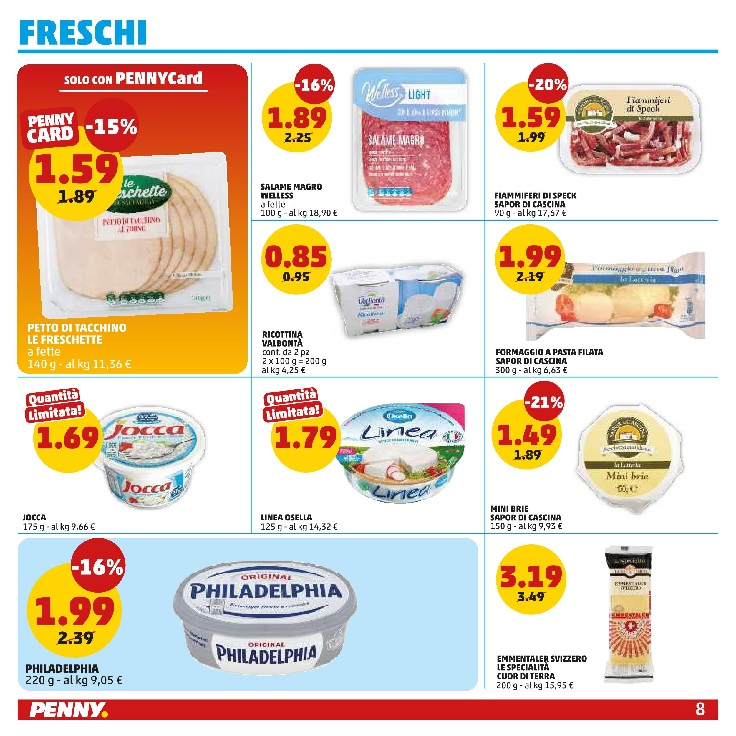Volantino PENNY dal 27/08/2025 anteprima > (PENNY - Maxi formato) | Pagina: 8 | Prodotti: Speck, Tacchino, Forno, Terra Volantino PENNY dal 27/08/2025 anteprima > (PENNY - Maxi formato) | Pagina: 8 | Prodotti: Speck, Tacchino, Forno, Terra