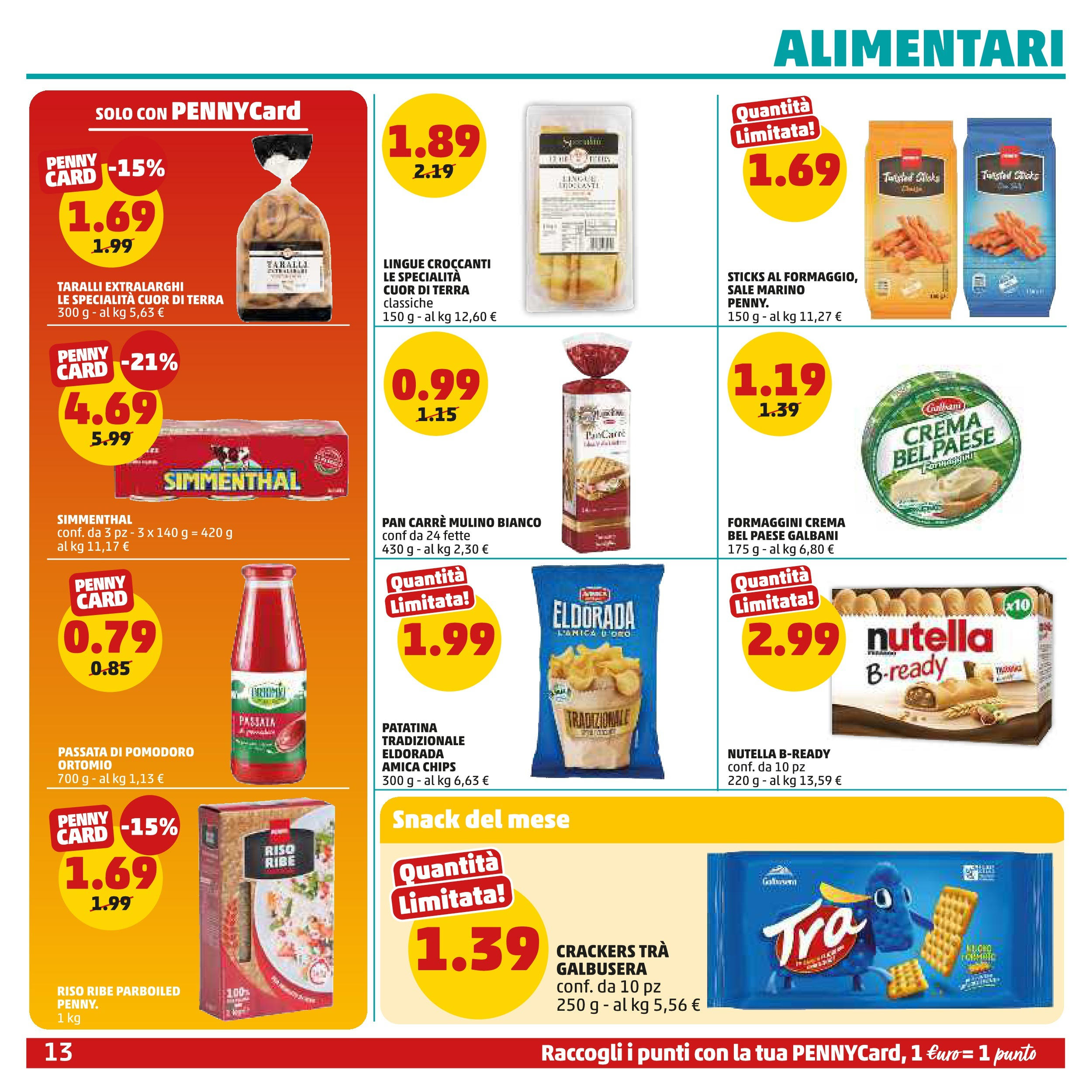 Volantino PENNY dal 27/08/2025 anteprima > (PENNY - Maxi formato) | Pagina: 13 | Prodotti: Crema, Sale, Pomodoro, Passata di pomodoro Volantino PENNY dal 27/08/2025 anteprima > (PENNY - Maxi formato) | Pagina: 13 | Prodotti: Crema, Sale, Pomodoro, Passata di pomodoro