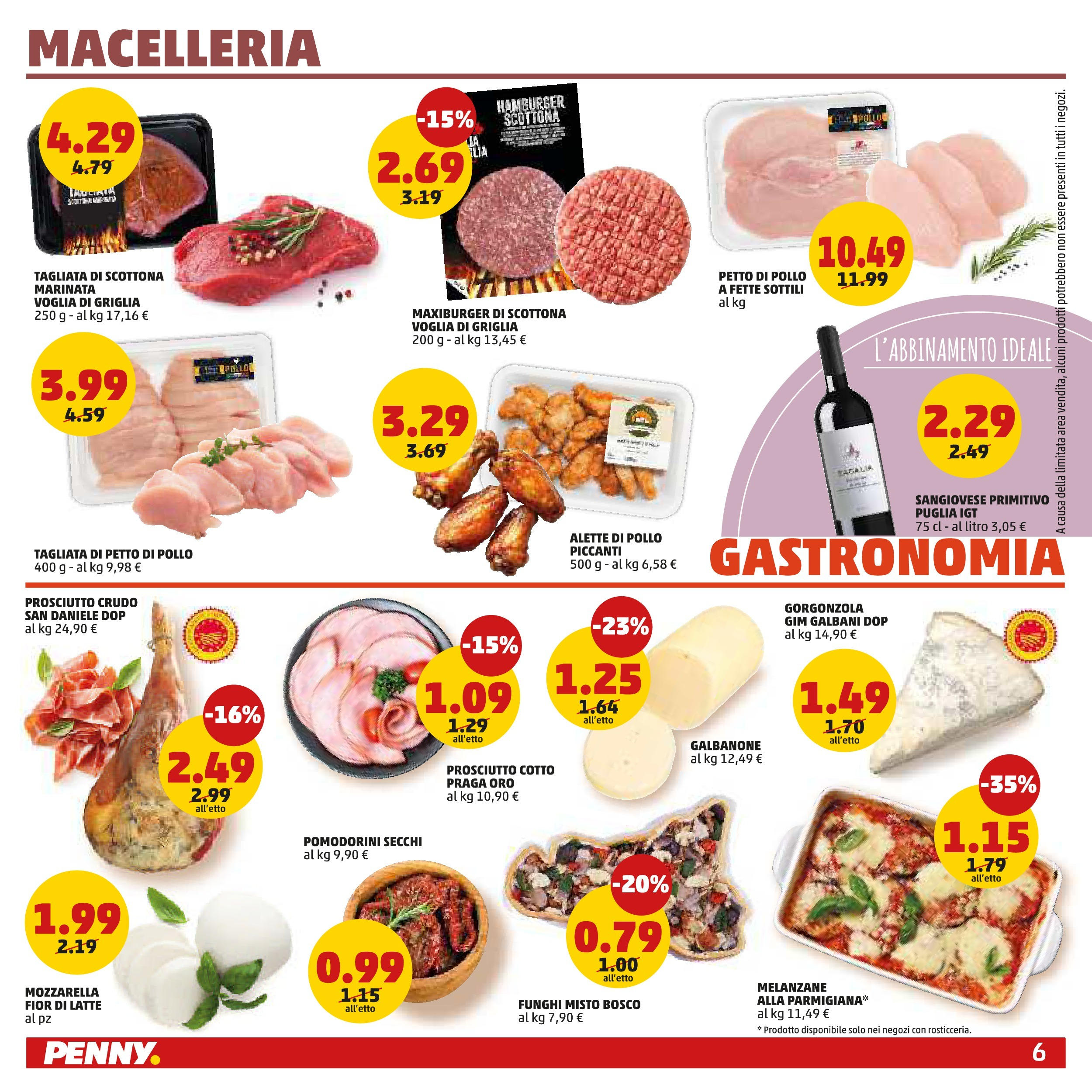 Volantino PENNY dal 27/08/2025 anteprima > (PENNY - Maxi formato) | Pagina: 6 | Prodotti: Mozzarella, Prosciutto, Melanzane, Hamburger Volantino PENNY dal 27/08/2025 anteprima > (PENNY - Maxi formato) | Pagina: 6 | Prodotti: Mozzarella, Prosciutto, Melanzane, Hamburger