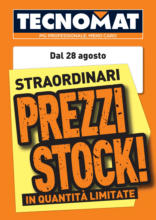 Straordinari prezzi stock!