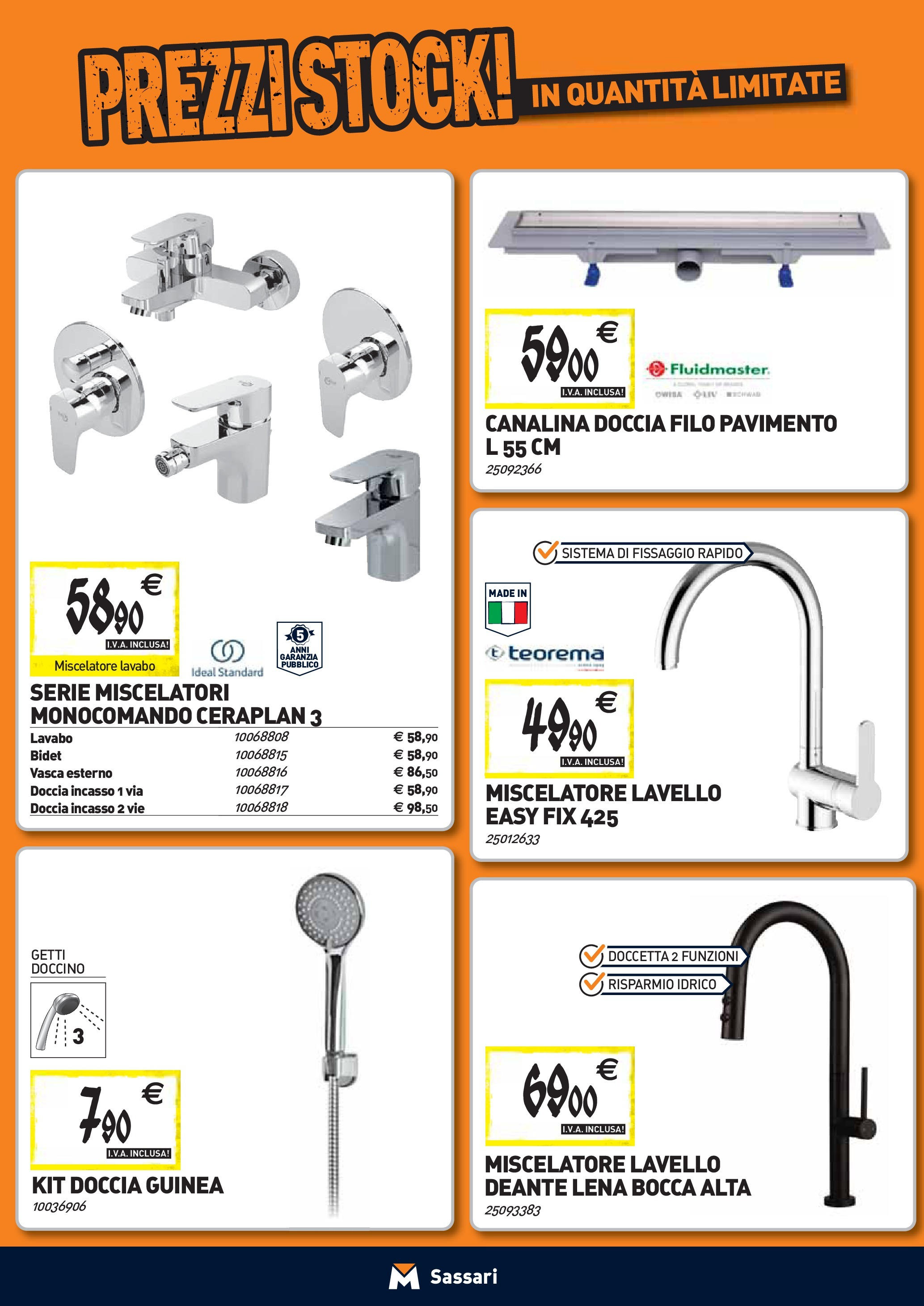 TECNOMAT - Straordinari prezzi stock! dal 27/08/2025 anteprima > nuovo offerte!β³ | Pagina: 4 | Prodotti: Pavimento, Lavello, Miscelatore, Doccia Nuovo TECNOMAT - Straordinari prezzi stock! dal 27/08/2025 > offerte anteprima ποΈ | Pagina: 4 | Prodotti: Pavimento, Lavello, Miscelatore, Doccia
