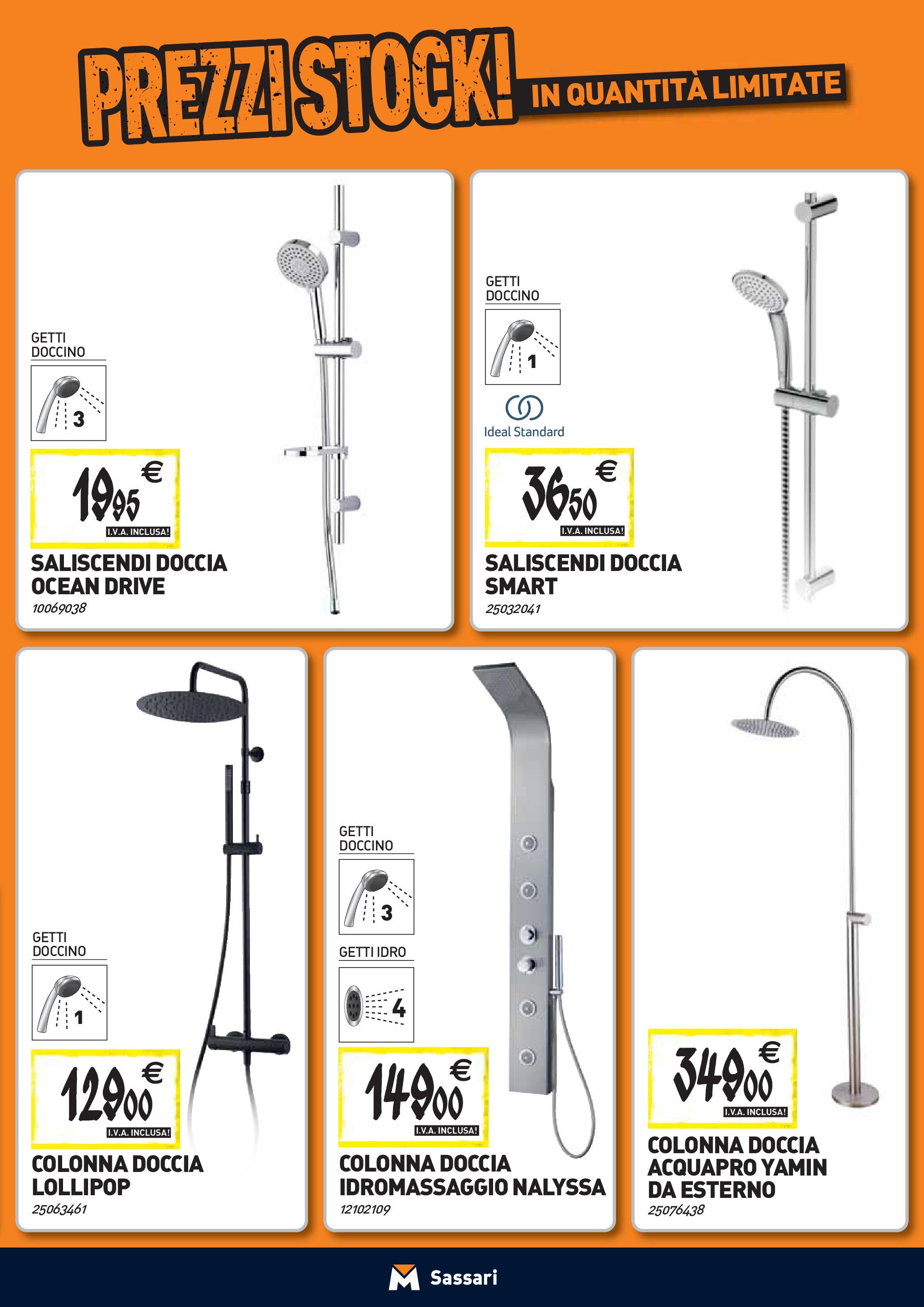 TECNOMAT - Straordinari prezzi stock! dal 27/08/2025 anteprima > nuovo offerte!β³ | Pagina: 5 | Prodotti: Doccia Nuovo TECNOMAT - Straordinari prezzi stock! dal 27/08/2025 > offerte anteprima ποΈ | Pagina: 5 | Prodotti: Doccia