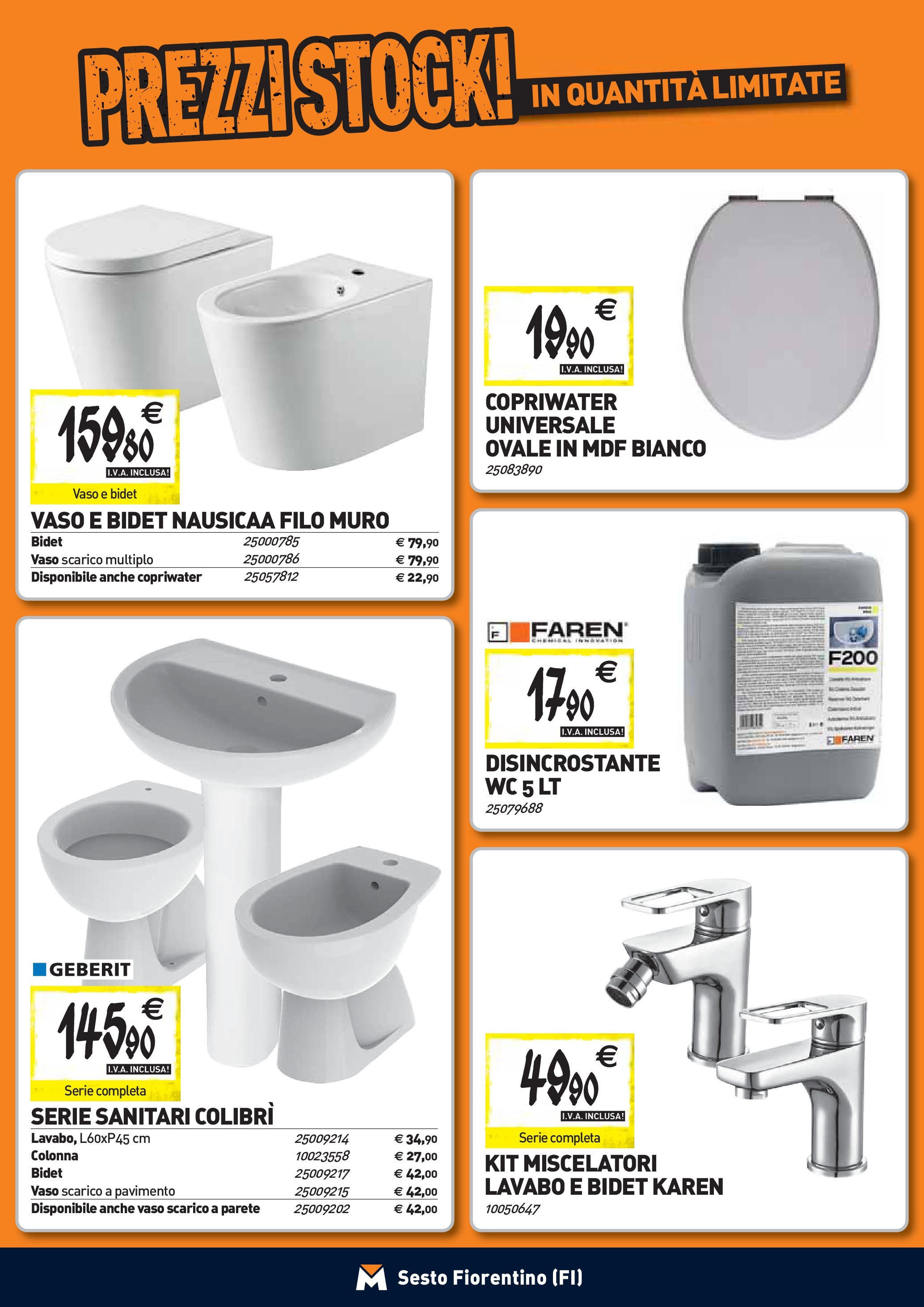 TECNOMAT - Straordinari prezzi stock! dal 27/08/2025 anteprima > nuovo offerte!β³ | Pagina: 3 | Prodotti: Pavimento, WC, Vaso Nuovo TECNOMAT - Straordinari prezzi stock! dal 27/08/2025 > offerte anteprima ποΈ | Pagina: 3 | Prodotti: Pavimento, WC, Vaso