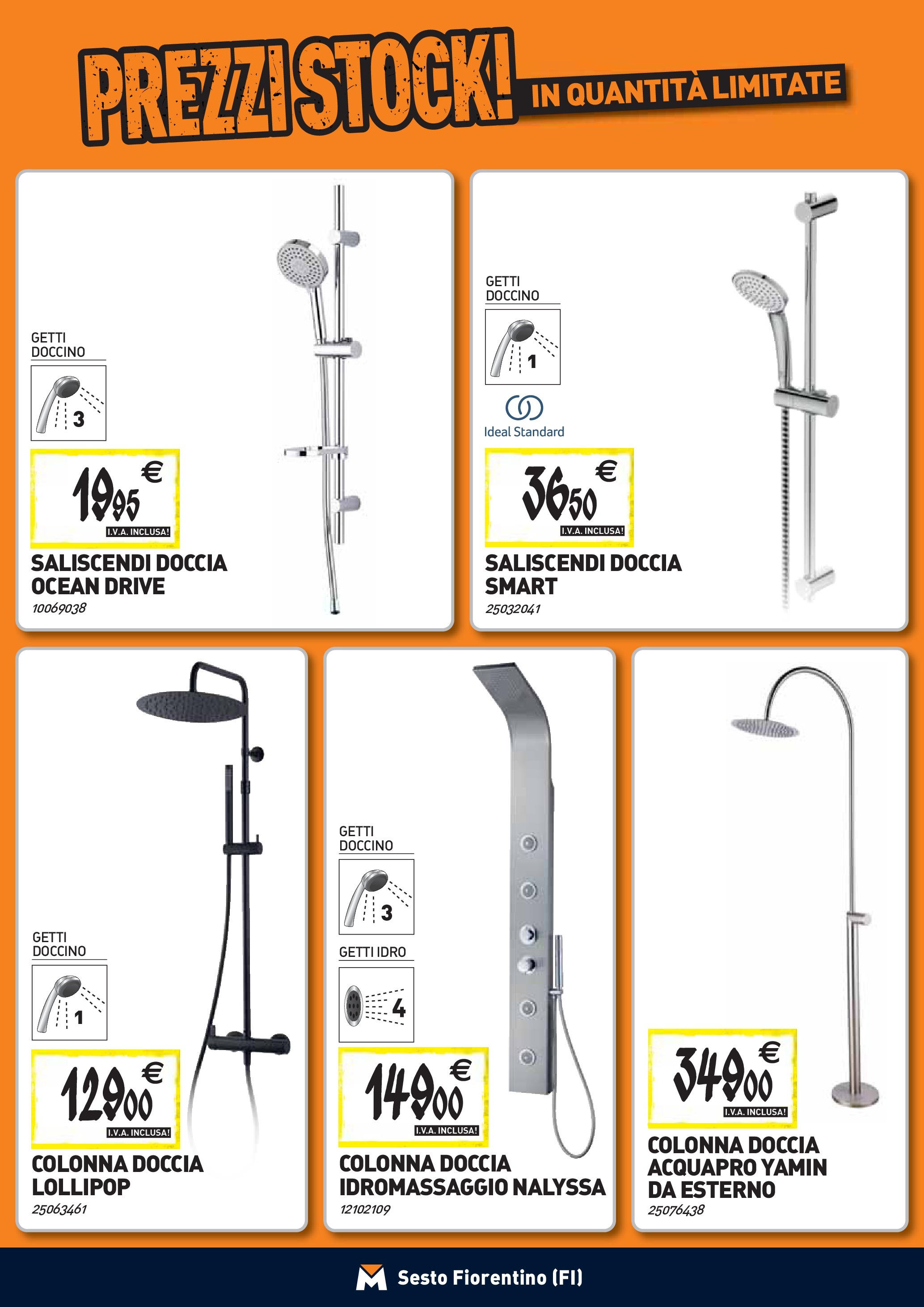 TECNOMAT - Straordinari prezzi stock! dal 27/08/2025 anteprima > nuovo offerte!β³ | Pagina: 5 | Prodotti: Doccia Nuovo TECNOMAT - Straordinari prezzi stock! dal 27/08/2025 > offerte anteprima ποΈ | Pagina: 5 | Prodotti: Doccia