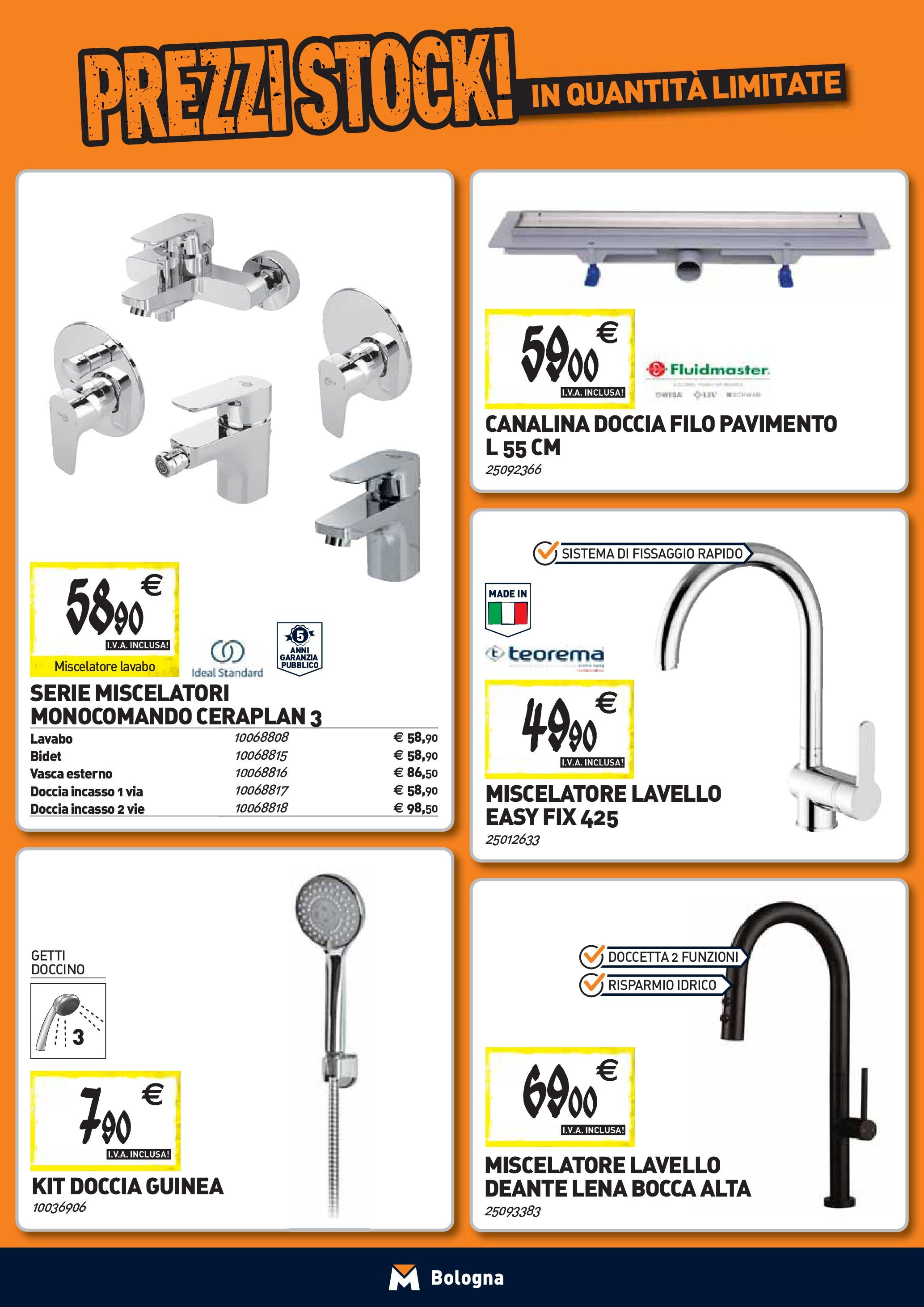 TECNOMAT Bologna catalogo dal 27/08/2025 anteprima > nuovo offerte!β³ | Pagina: 4 | Prodotti: Pavimento, Lavello, Miscelatore, Doccia Nuovo TECNOMAT Bologna catalogo dal 27/08/2025 > offerte anteprima ποΈ | Pagina: 4 | Prodotti: Pavimento, Lavello, Miscelatore, Doccia